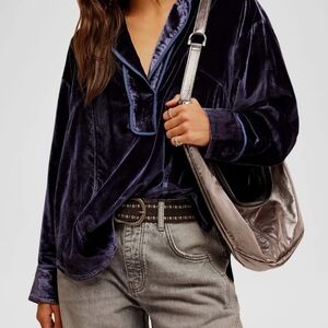 We The Free Midnight Velvet Hoodie